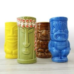 New 🤩 Bars Tiki Mugs Drinkware Package 5 - Set Of 4 💯