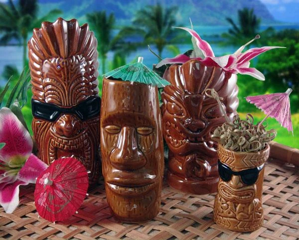 Cheapest ✔️ Bars Tiki Mugs Drinkware Package 1 - Set Of 4 🛒 - Image 3